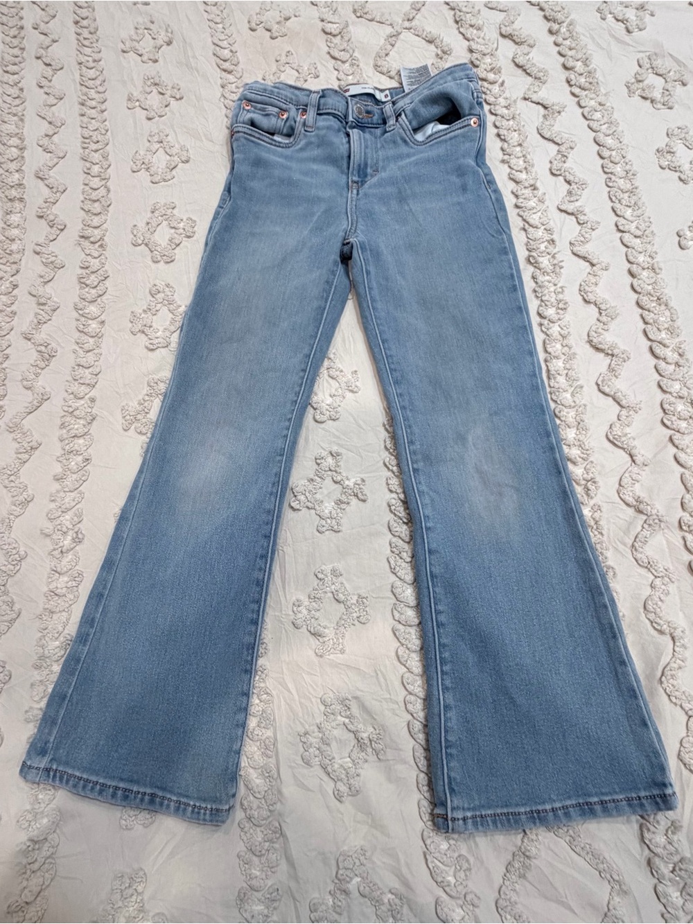 Levi's Girls Light Blue Flared Jeans